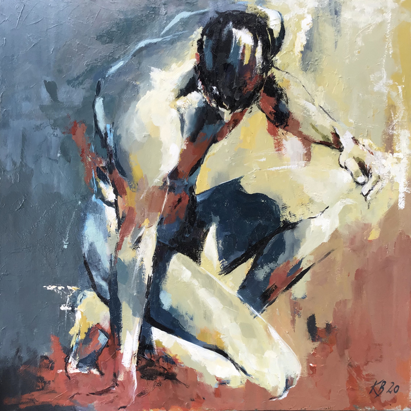 Man kneeling
